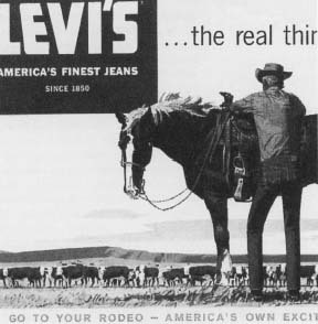 reklama firmy Levi Strauss & Co.